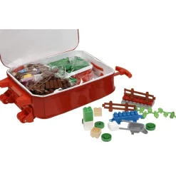 85 briques de construction dans valisette