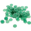 100 jetons de loto ronds