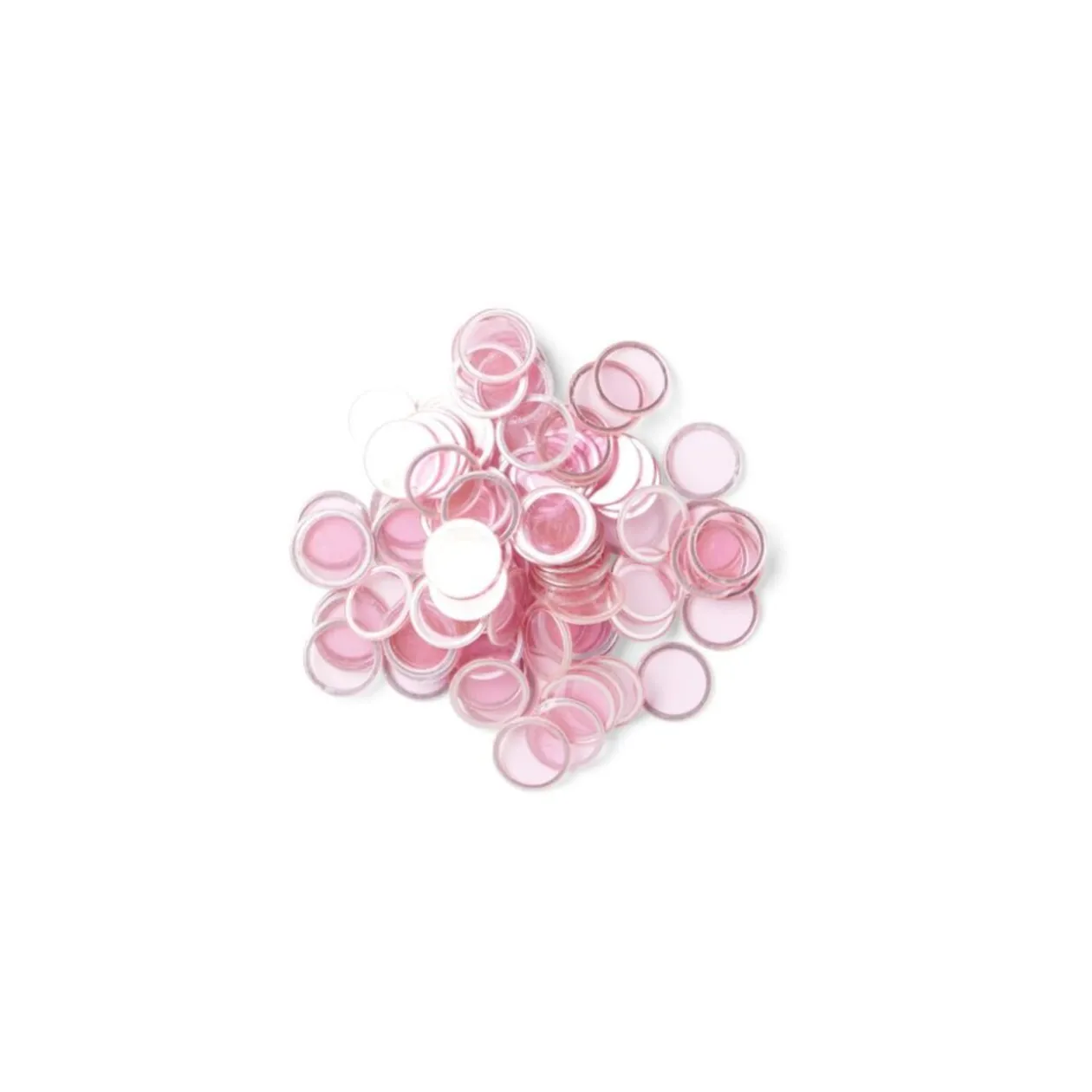 100 jetons de loto ronds