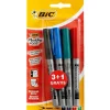4 MARQUEURS PERMANENTS BIC