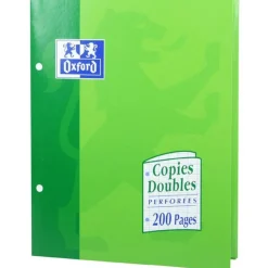 200 PAGES DOUBLES PERFOREES OXFORD