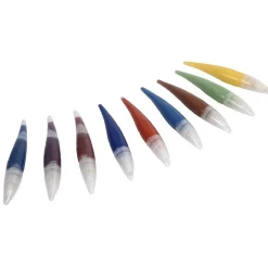 9 Pinceaux peinture 2 en 1