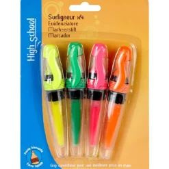 4 STYLOS SURLIGNEURS