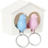 Accroche clés duo cabane à oiseaux
