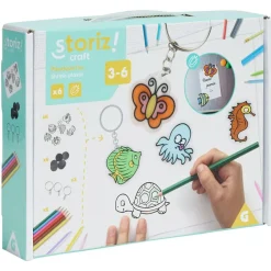 Activité création mobile multicolore x6