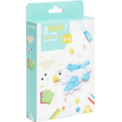 Activité créative papier froissé