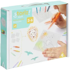 Activité feutre à souffler