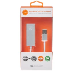 Adaptateur USB vers Ethernet gris