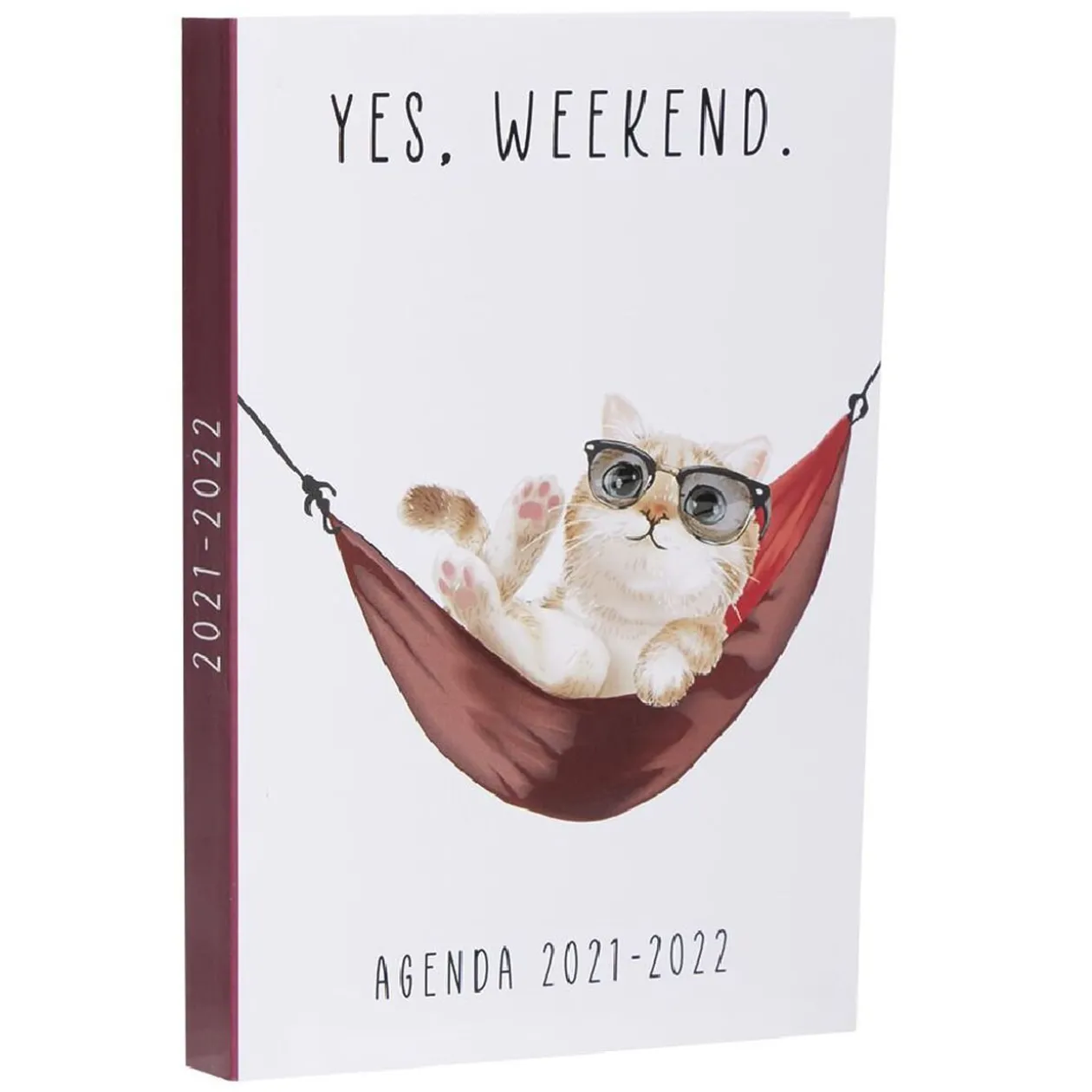 Agenda scolaire Basic Weekend 2021 2022