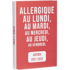 Agenda scolaire Premium Allergique 2021 2022