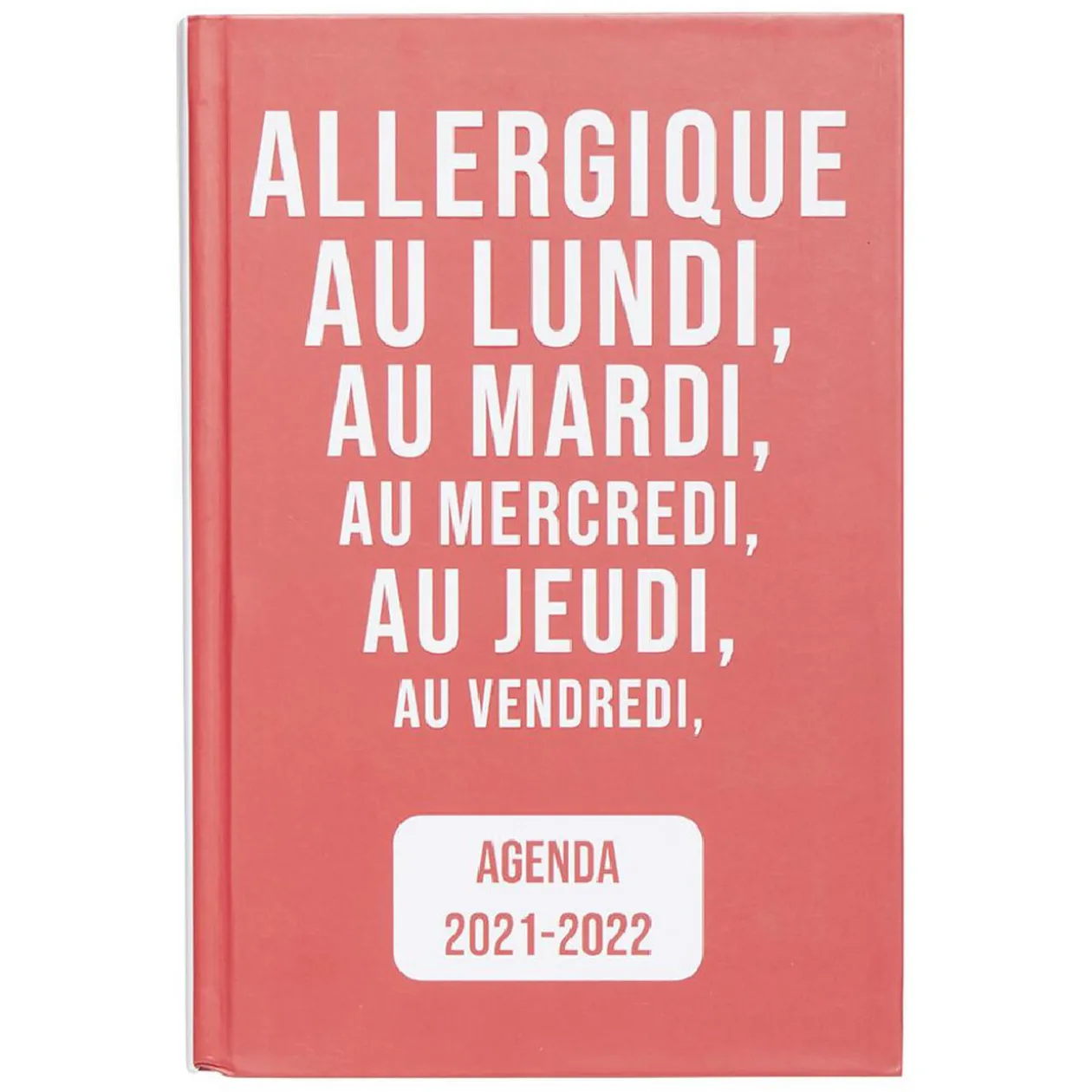 Agenda scolaire Premium Allergique 2021 2022