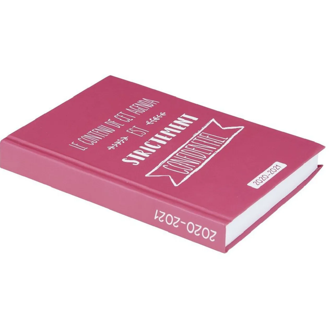 Agenda scolaire Premium confidentiel 2020 2021