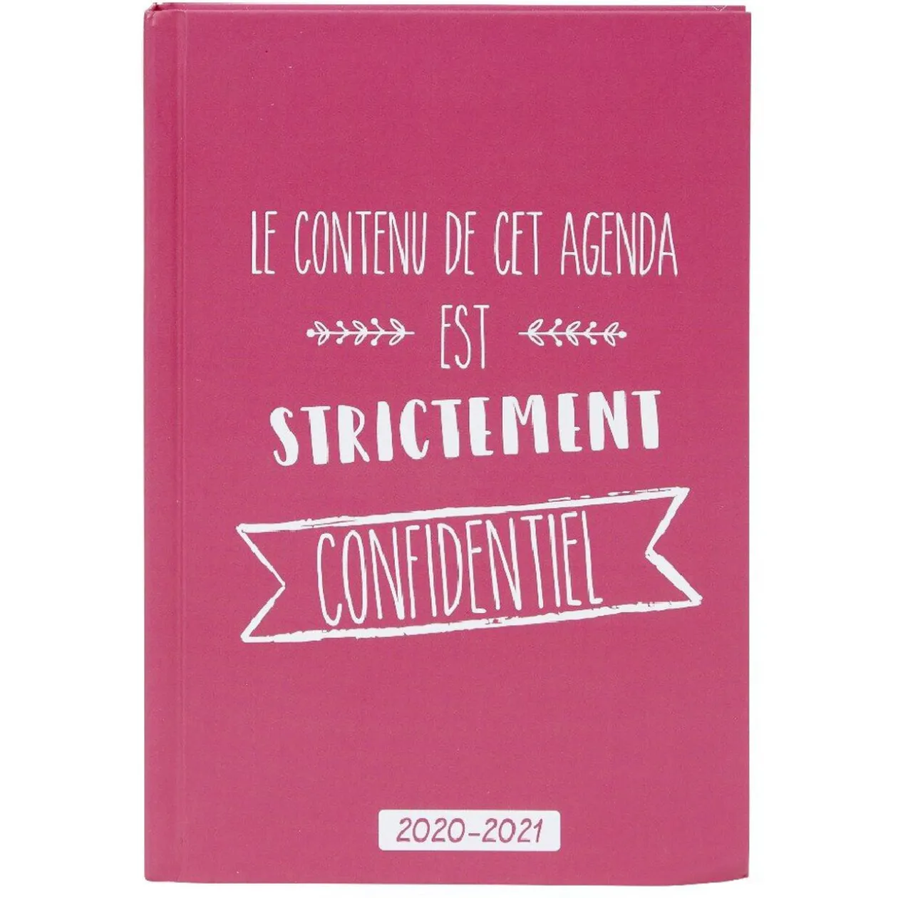 Agenda scolaire Premium confidentiel 2020 2021