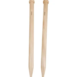 Aiguille à tricoter x2 L35, aluminium