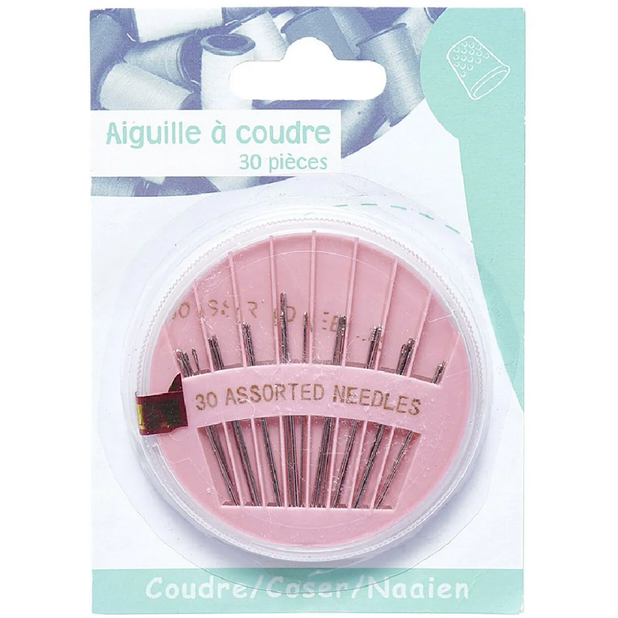 Aiguilles à coudre x30