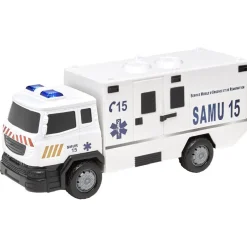 Ambulance à friction son et lumière