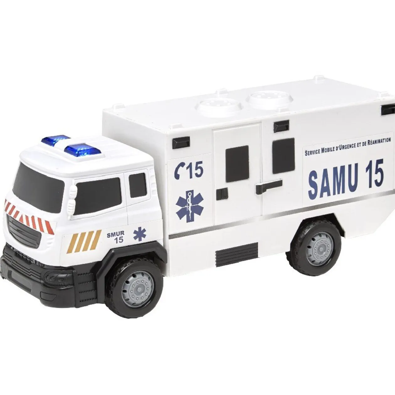 Ambulance à friction son et lumière