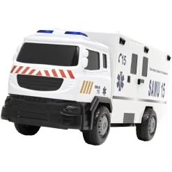 Ambulance à friction son et lumière