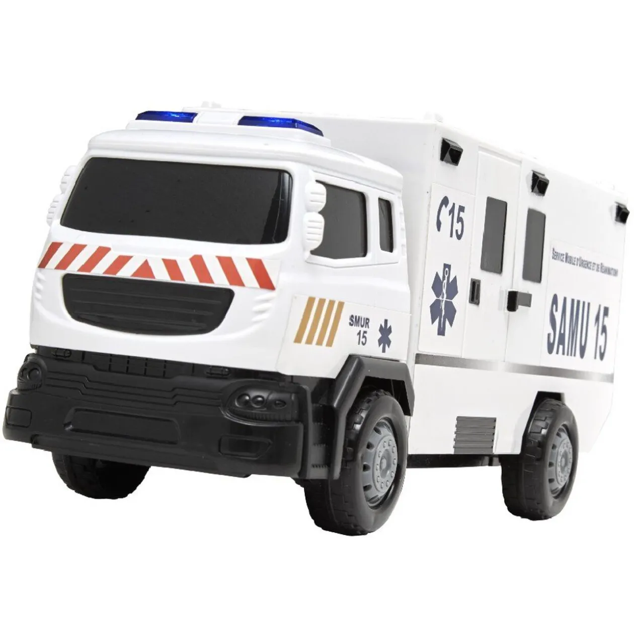 Ambulance à friction son et lumière