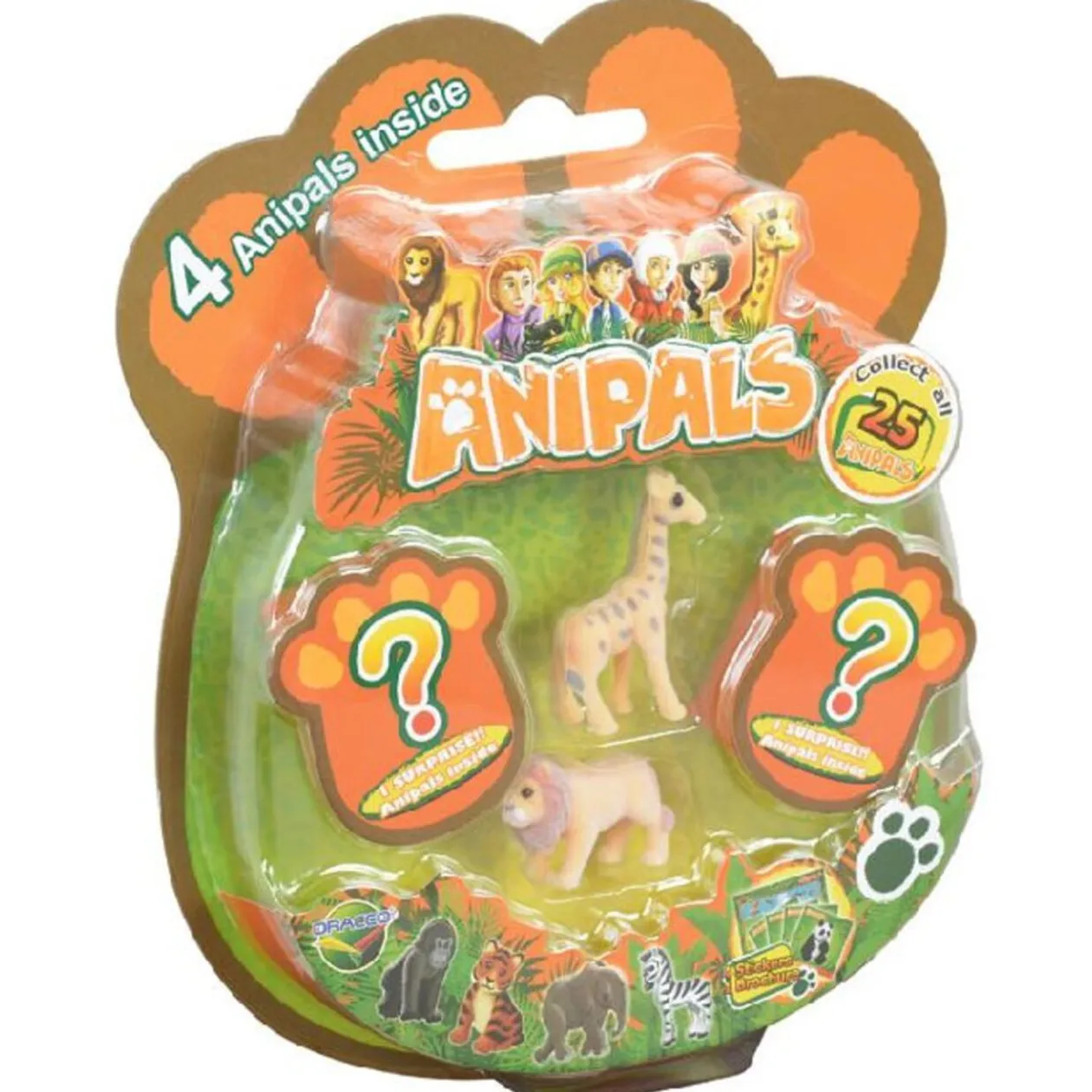 Anipals à collectionner x4