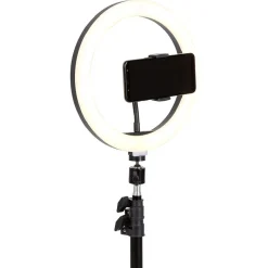 Anneaux lumineux XL 120 LED orientable sur pied