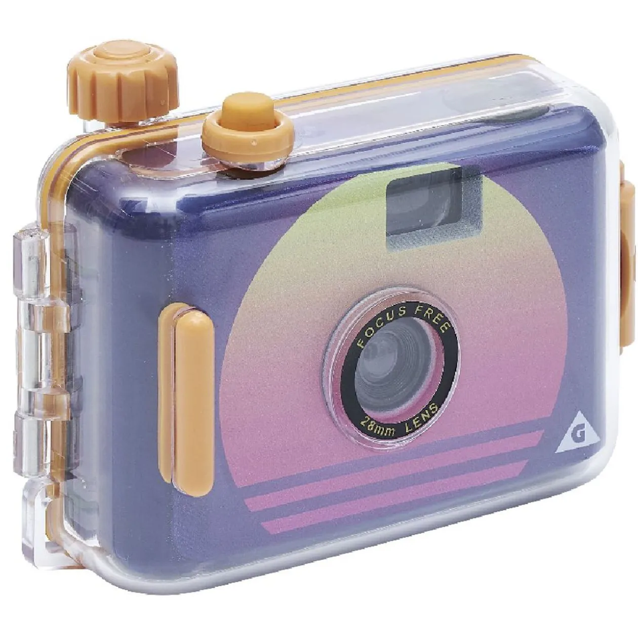 Appareil photo waterproof avec pellicule 12 photos couleur