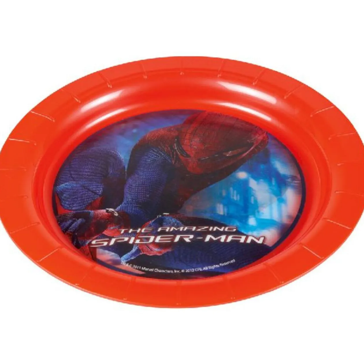 Assiette plastique Spiderman