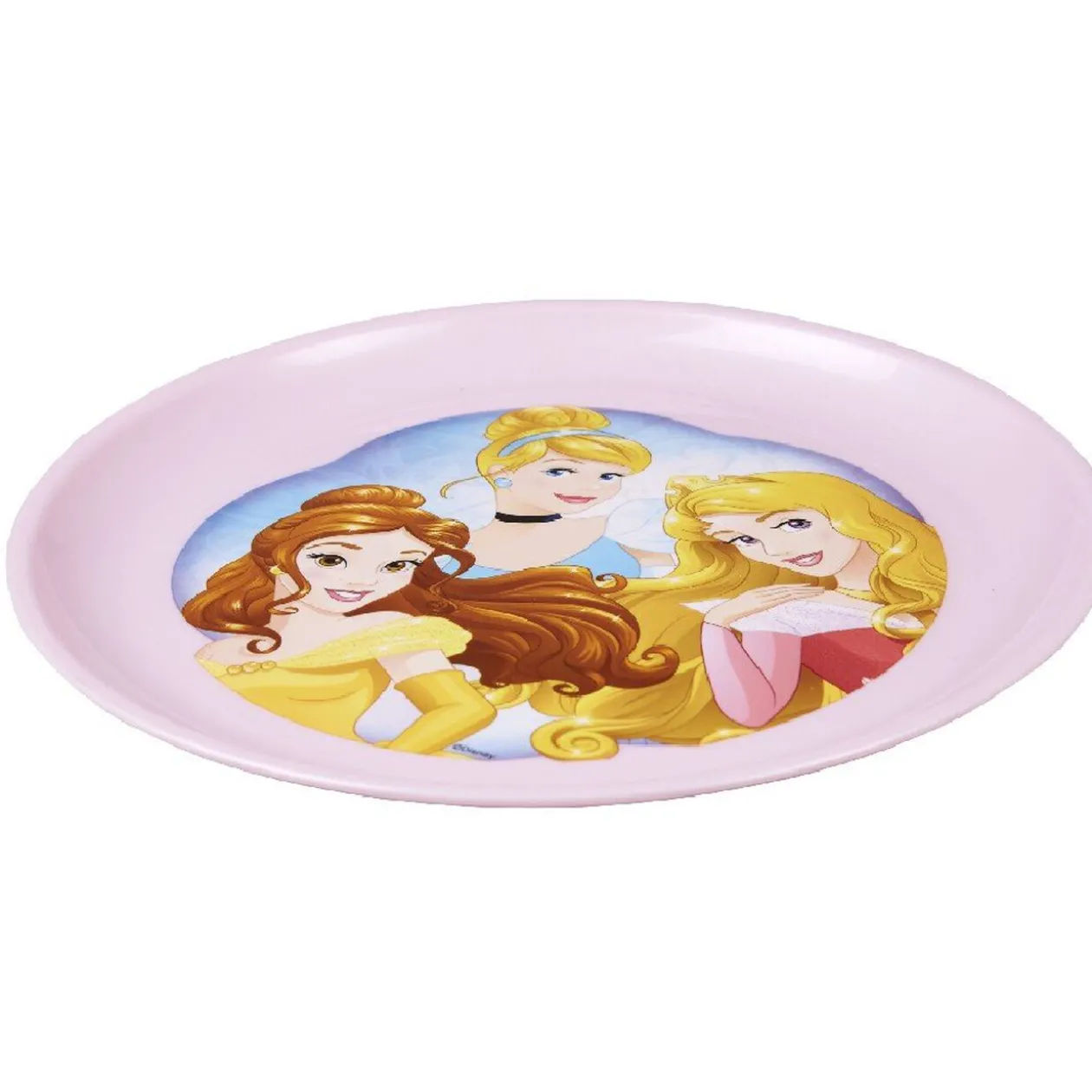 Assiette plate en plastique Princesse