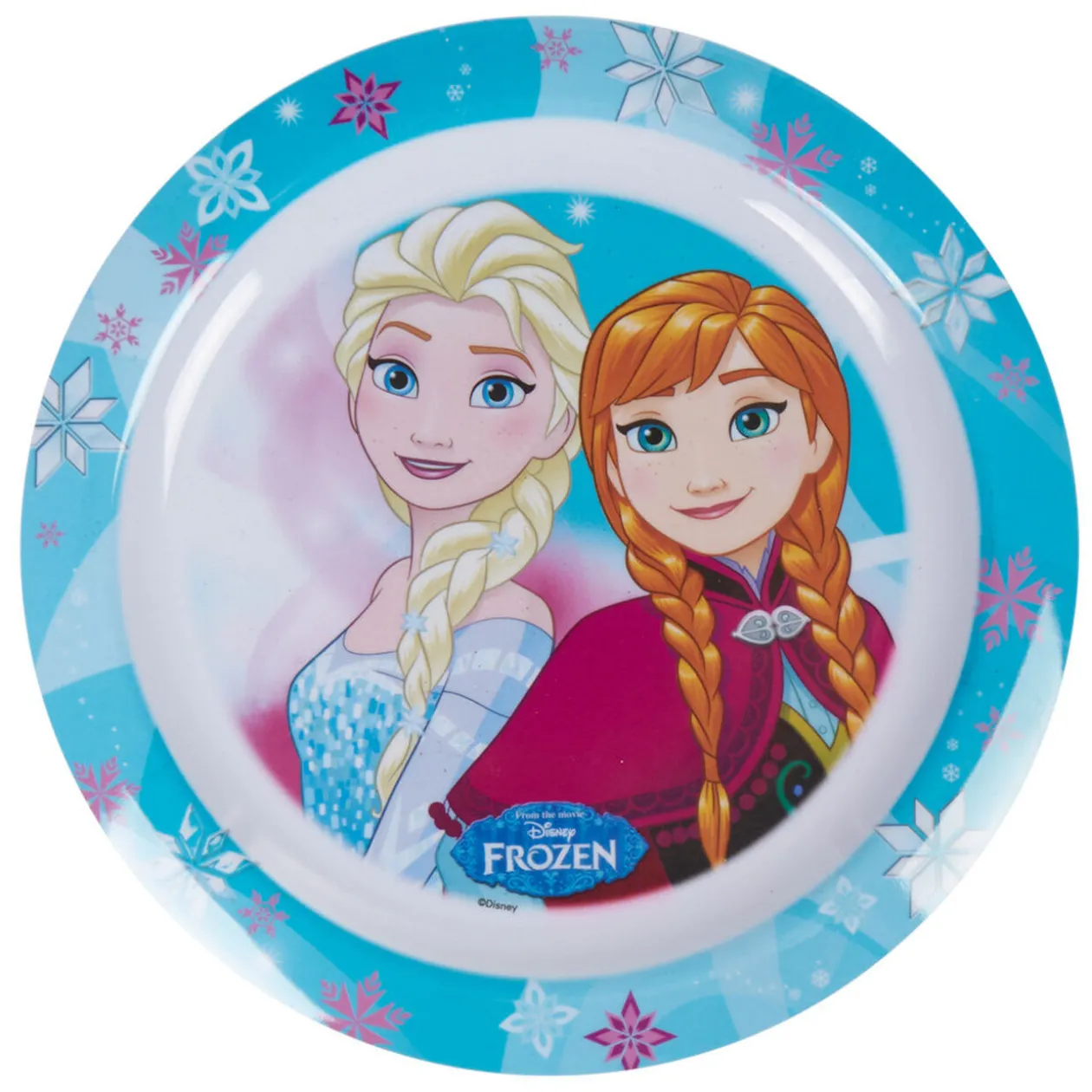 Assiette Reine des neiges
