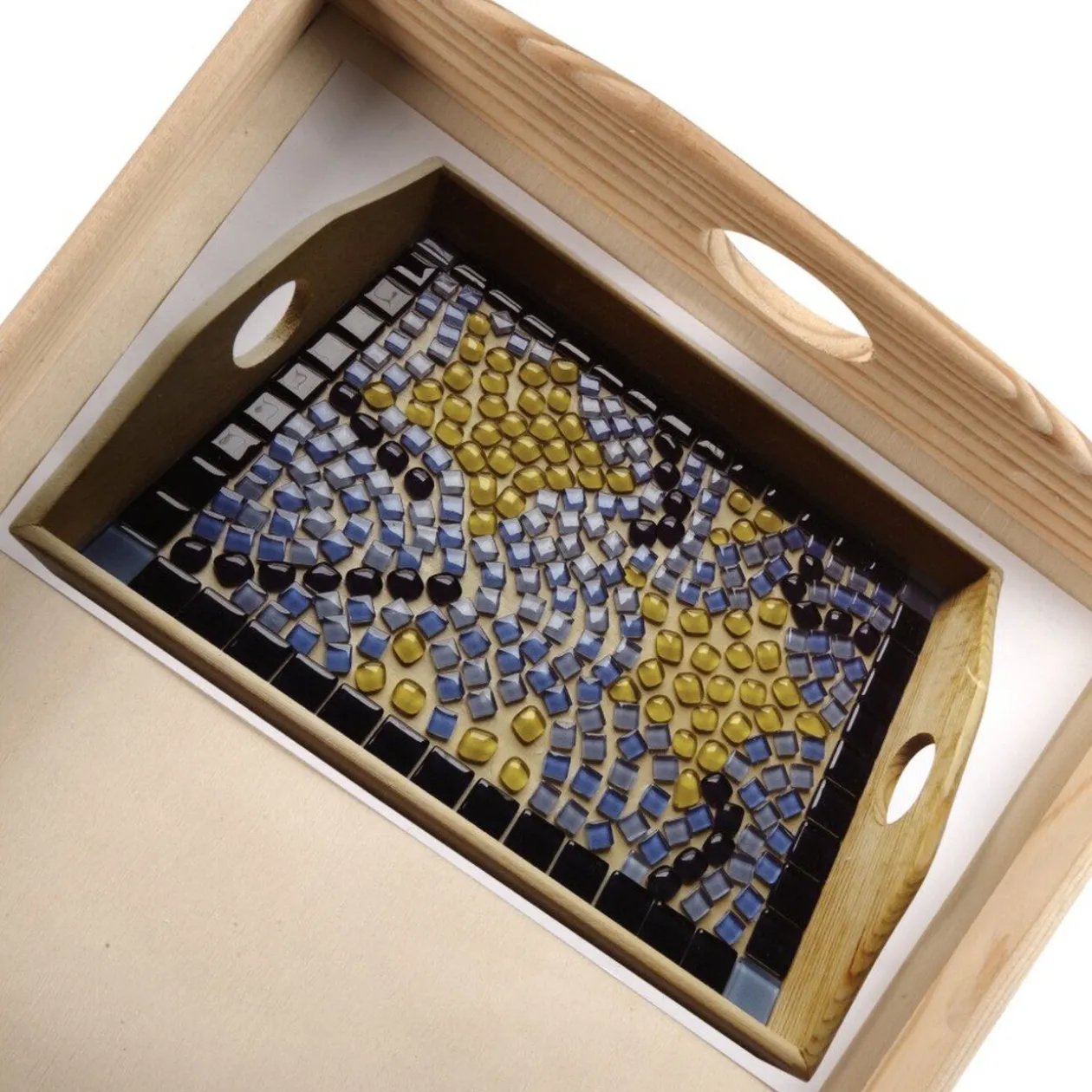 Atelier créatif plateau mosaïque à confectionner