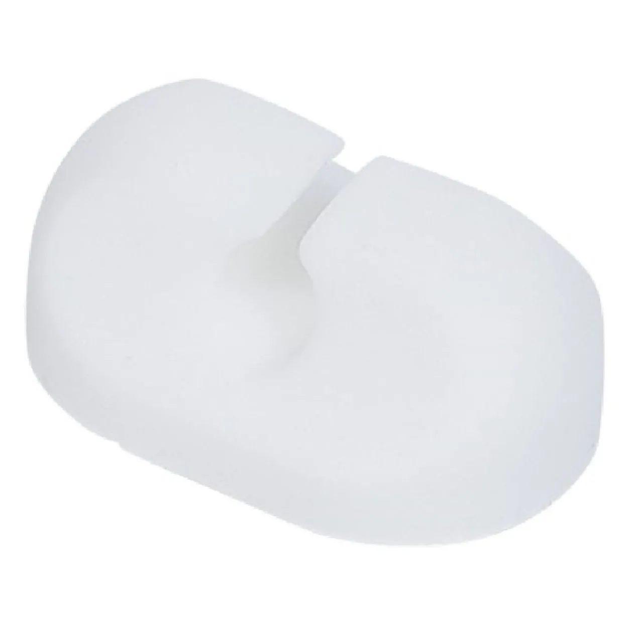 Attache câble adhésif 1 entrée noir ou blanc