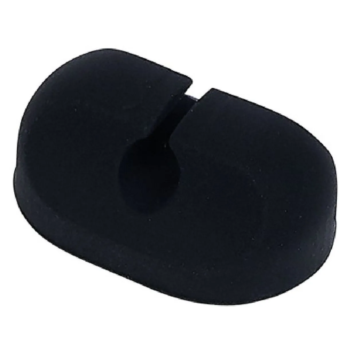 Attache câble adhésif 1 entrée noir ou blanc