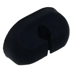 Attache câble adhésif 1 entrée noir ou blanc