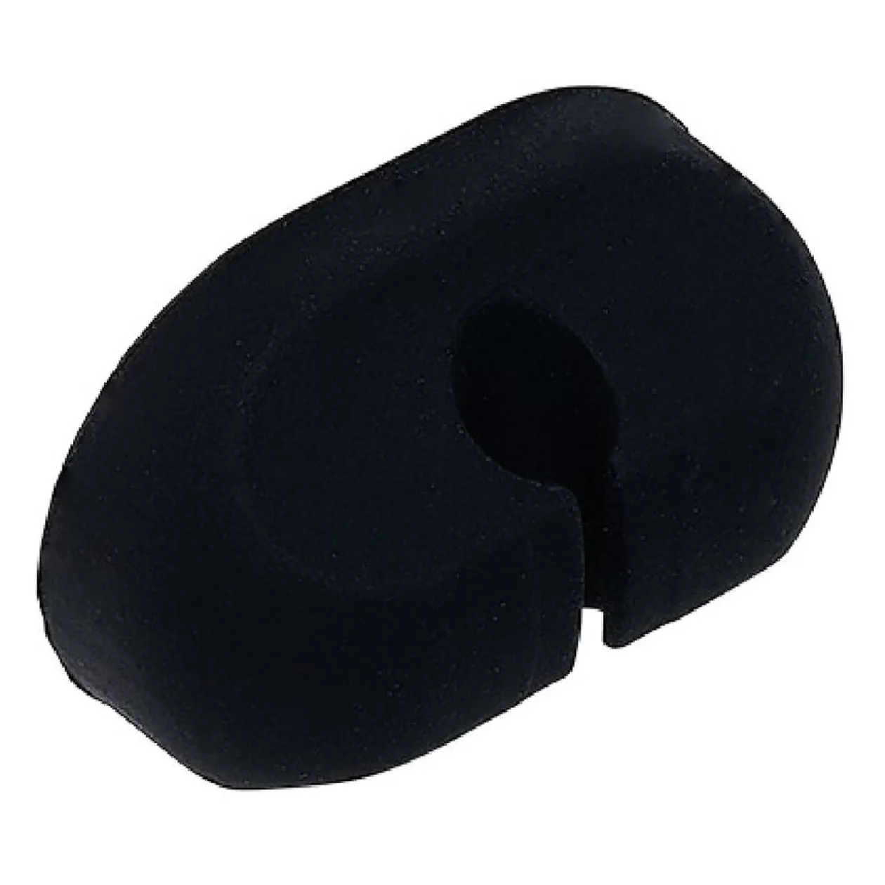 Attache câble adhésif 1 entrée noir ou blanc