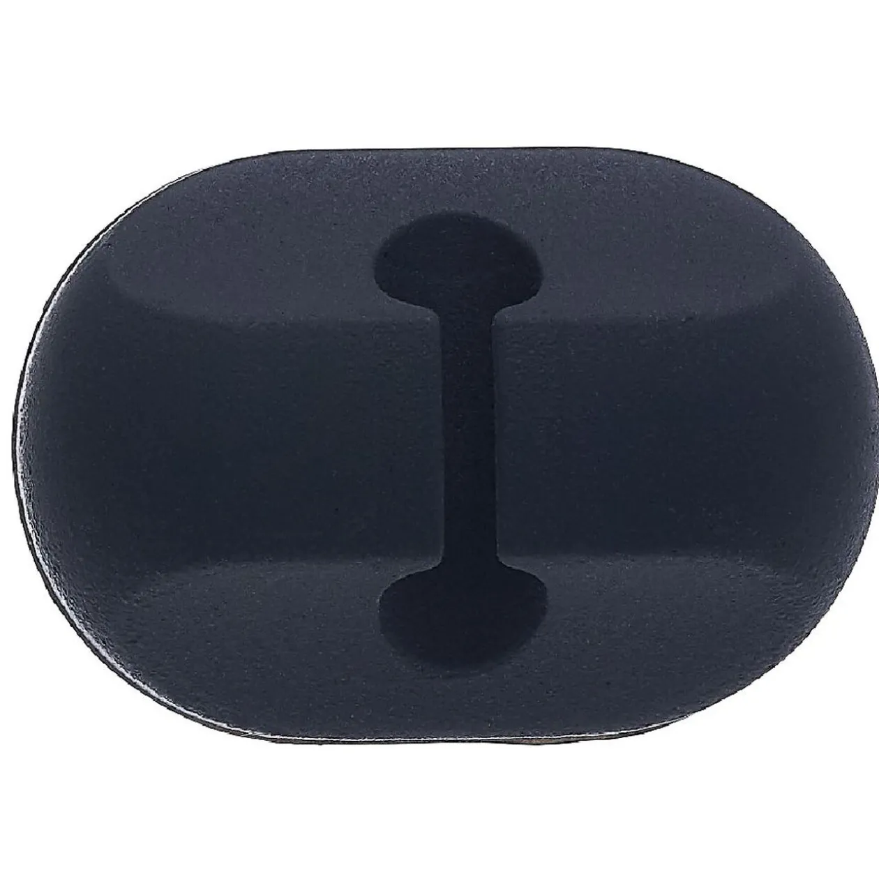 Attache câble adhésif 1 entrée noir ou blanc