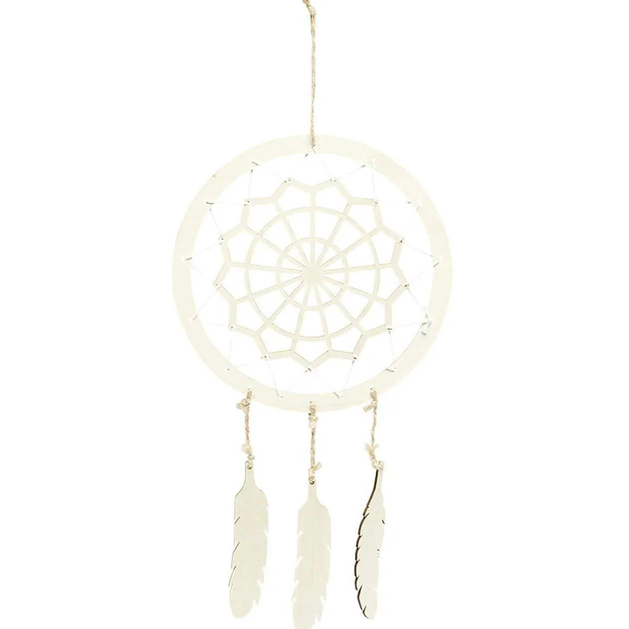 Attrape rêve à décorer en bois