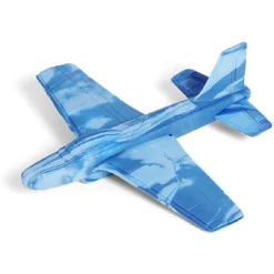 Avion miniature bleu