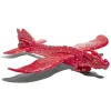 Avion planeur en mousse dragon ou requin 46x48x10cm