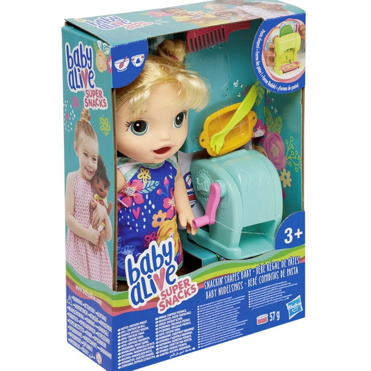 Baby Alive mange des pâtes Hasbro