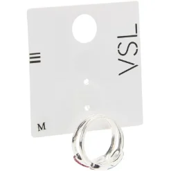 Bague métal infini x2