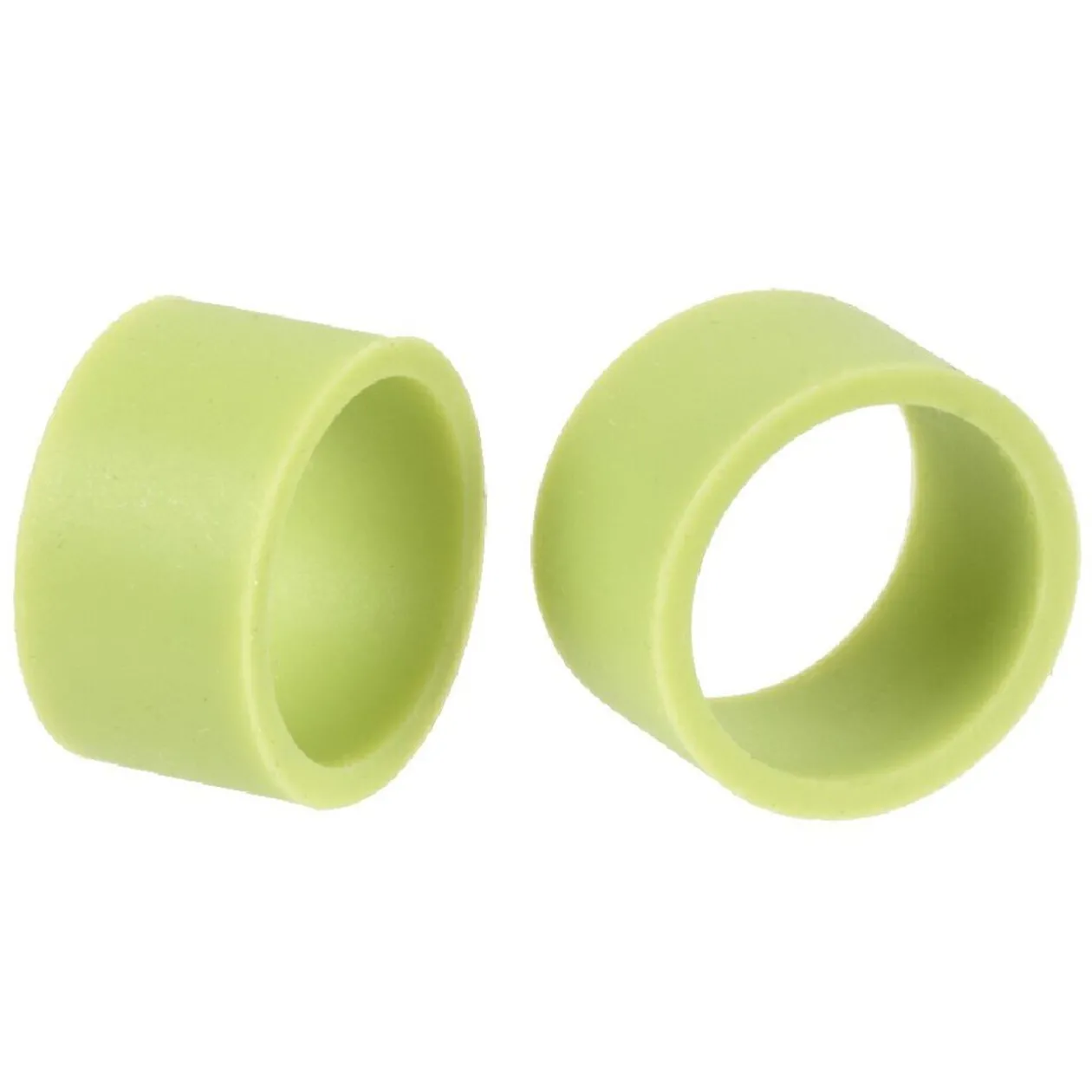 Bague silicone coloré x2