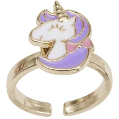 Bague spinner multicolore