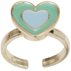 Bague spinner multicolore