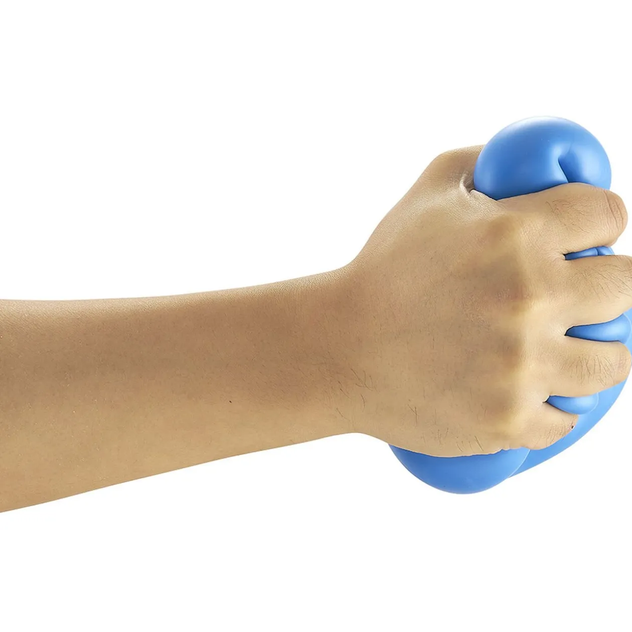 Balle anti stress bleu Ø9cm