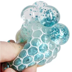 Balle anti-stress cervelle pailletes - 4 modèles