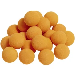 Balle en mousse orange x24