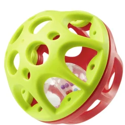 Balle hochet avec grelot ø10.2 cm