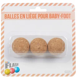 Balle pour baby-foot x3
