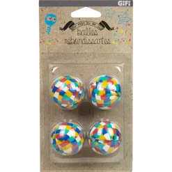 Balle rebondissante x4