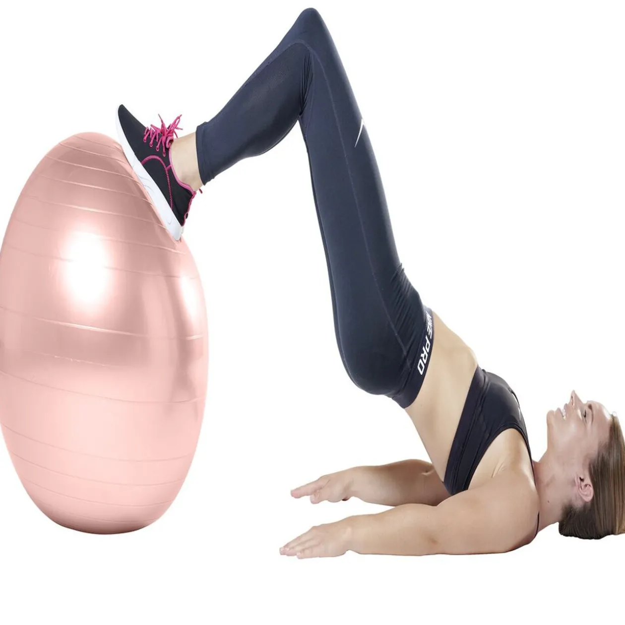 Ballon de fitness Ø65cm avec pompe manuelle